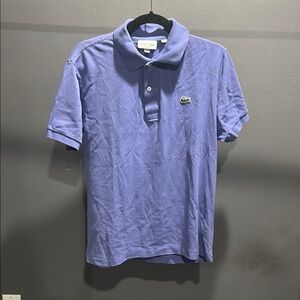Lacoste Purple Polo Shirt Classic Design
